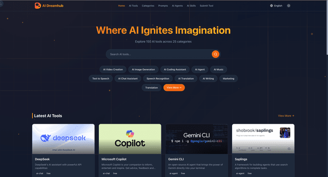 Aidreamhub screenshot 1