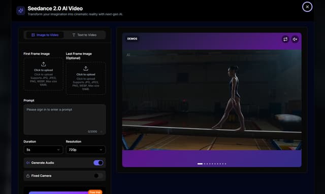 Seedance 2.0 AI Video screenshot 2