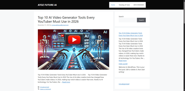 ATOZ FUTURE AI screenshot 1