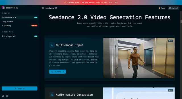 Seedance 2.0 screenshot 2