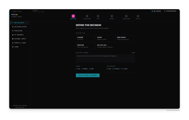 Populai screenshot 3