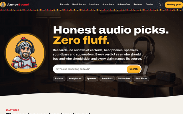 ArmorSound screenshot 1
