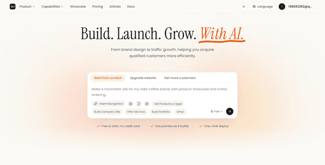We0 AI screenshot 1