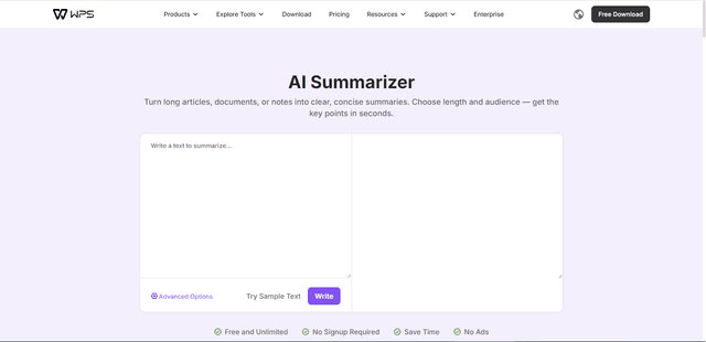 AI Summarizer screenshot 1
