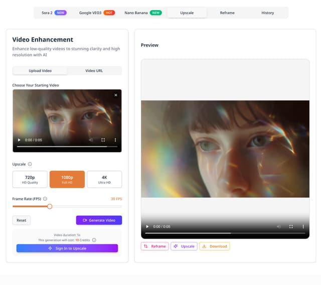 Sora 2 AI Video Generator | Cinematic Text-to-Video screenshot 4