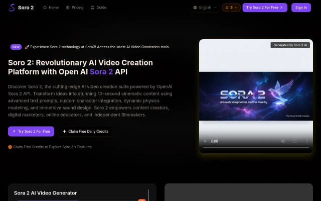 Soro 2 screenshot 3