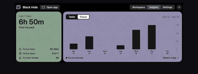 Black Hole screenshot 3