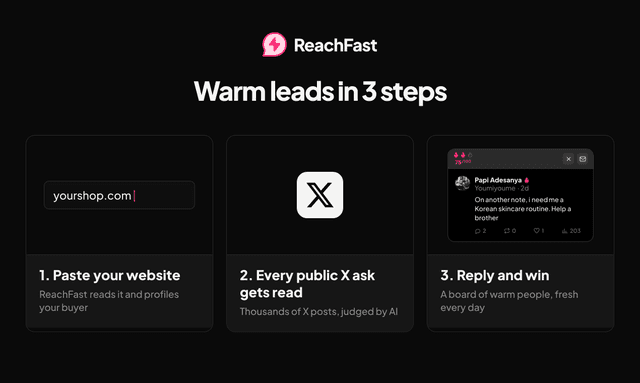 ReachFast screenshot 2
