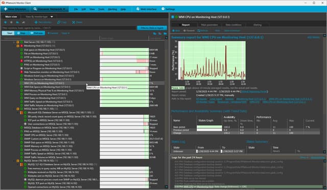 IPNetwork Monitor – Professional Network Monitoring Software screenshot 3