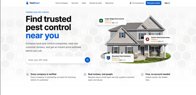 Pest Direct screenshot 1