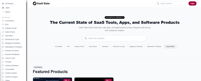 SaaS State screenshot 1