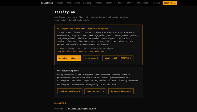 FalsifyLab screenshot 1