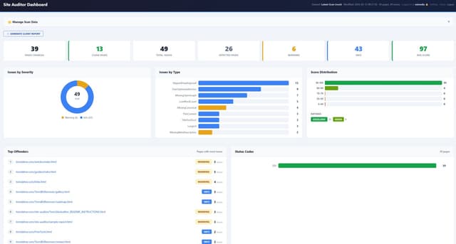 Tom's Site Auditor — Offline Website Health Scanner screenshot 3
