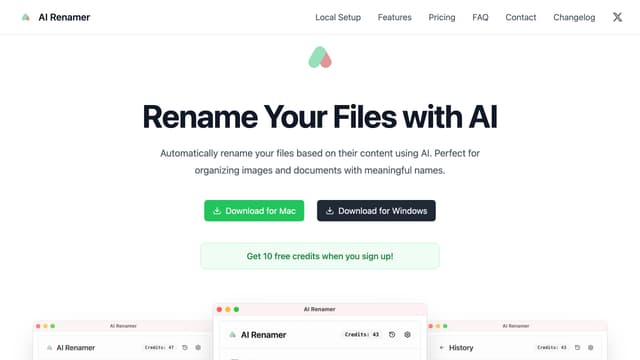 AI Renamer screenshot 1