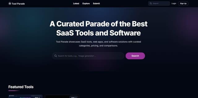 Tool Parade screenshot 1