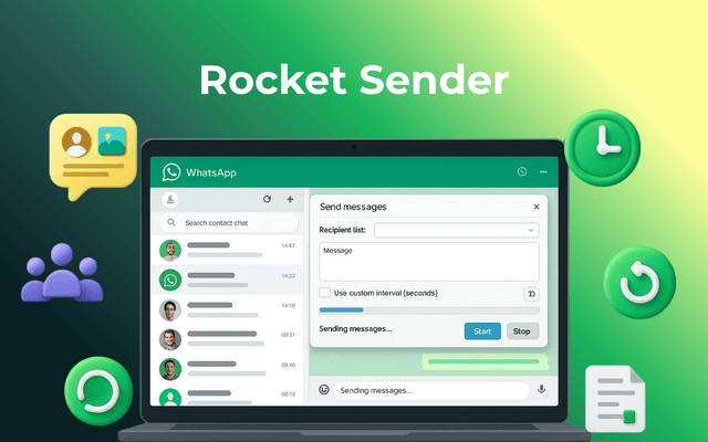 Rocket Sender screenshot 1