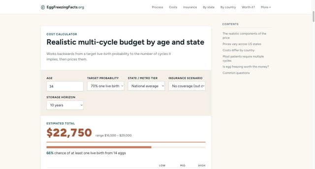 EggFreezingFacts screenshot 1