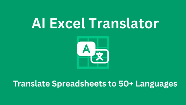 AI Excel Translator screenshot 1