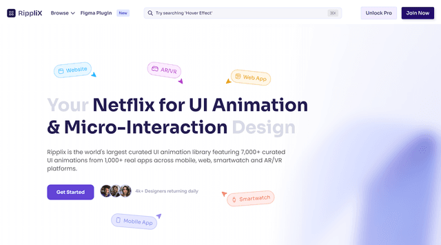 Ripplix screenshot 1