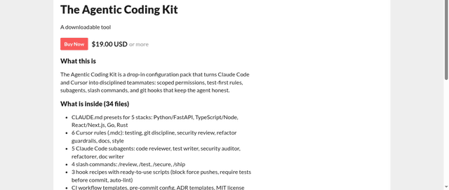 The Agentic Coding Kit screenshot 1