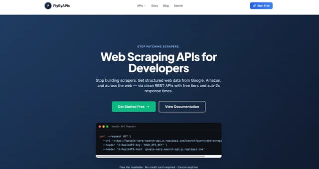 FlybyAPIs screenshot 1