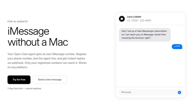 Claw Messenger screenshot 2