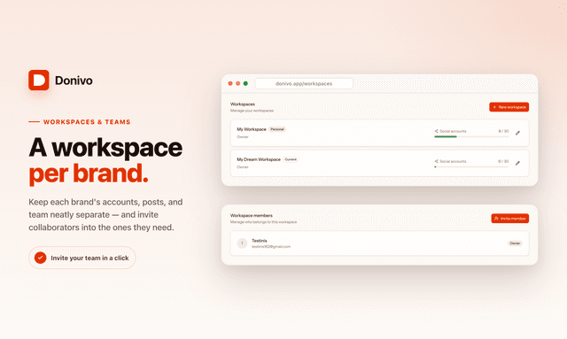 Social Media Scheduler at a Fair Price | Donivo screenshot 6