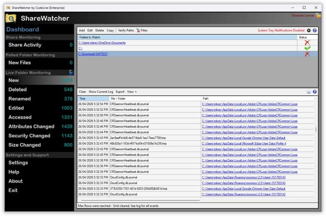 ShareWatcher - CodeLine screenshot 4