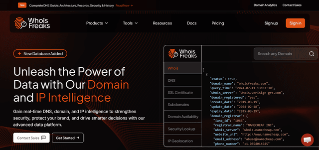 Whoisfreaks screenshot 1