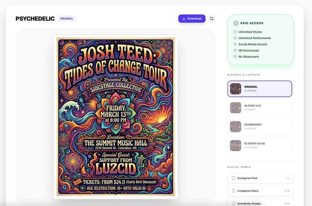 EVENTFLYER.AI screenshot 1