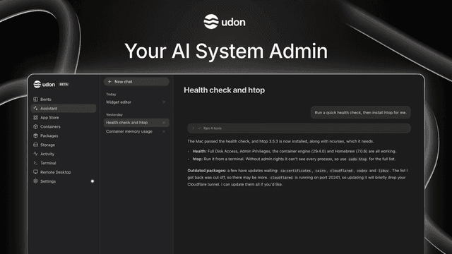 Udon screenshot 2