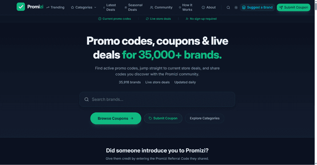 Promizi screenshot 1