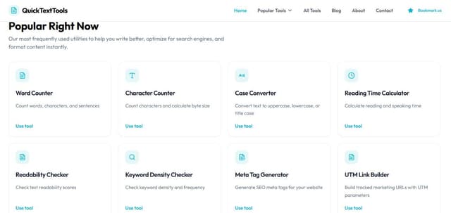 QuickTextTools screenshot 2