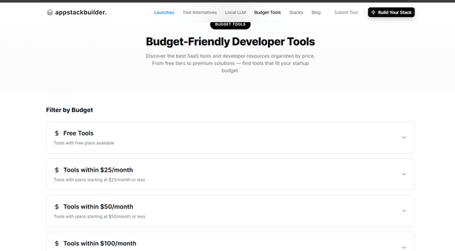 appstackbuilder screenshot 3