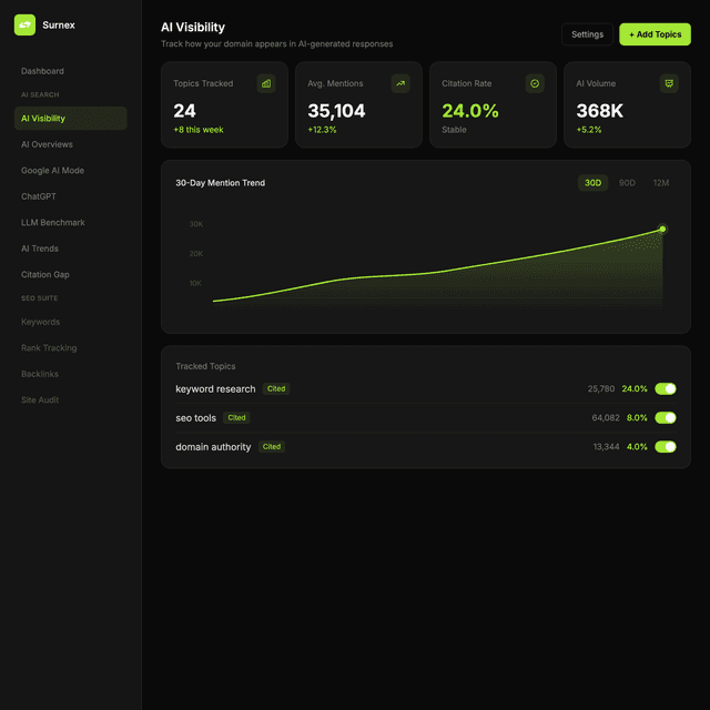 Surnex screenshot 1