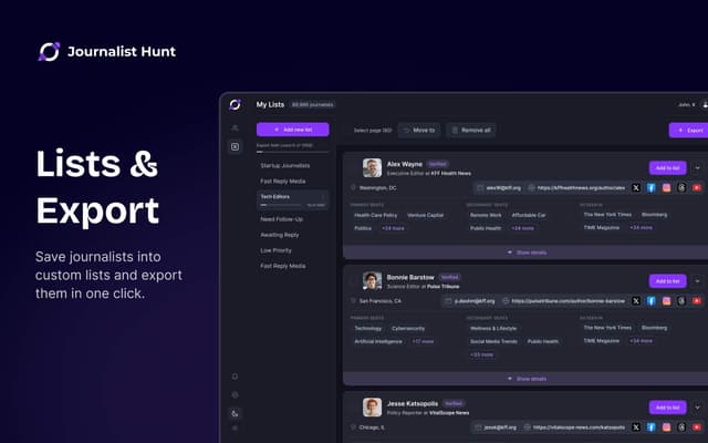 Journalist Hunt screenshot 2