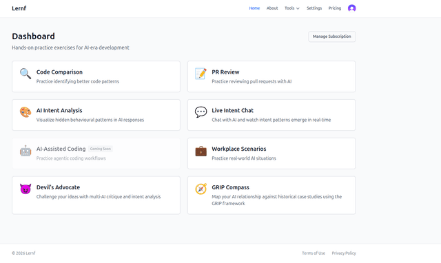 Lernf screenshot 1