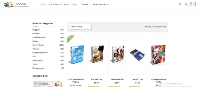 Digital eBook Library screenshot 1