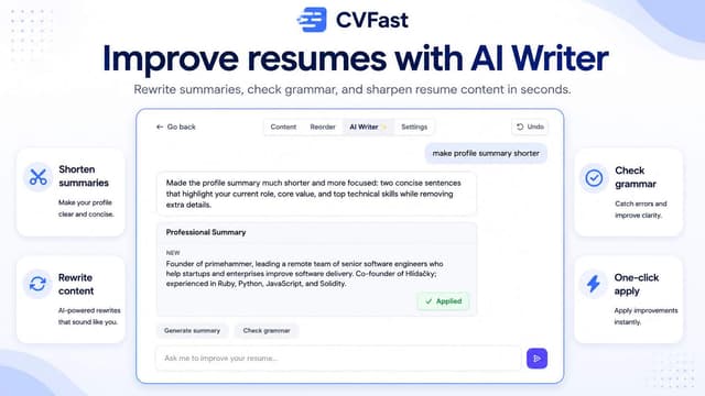 CVFAST screenshot 2