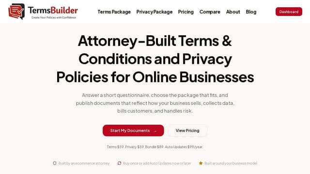 TermsBuilder screenshot 2