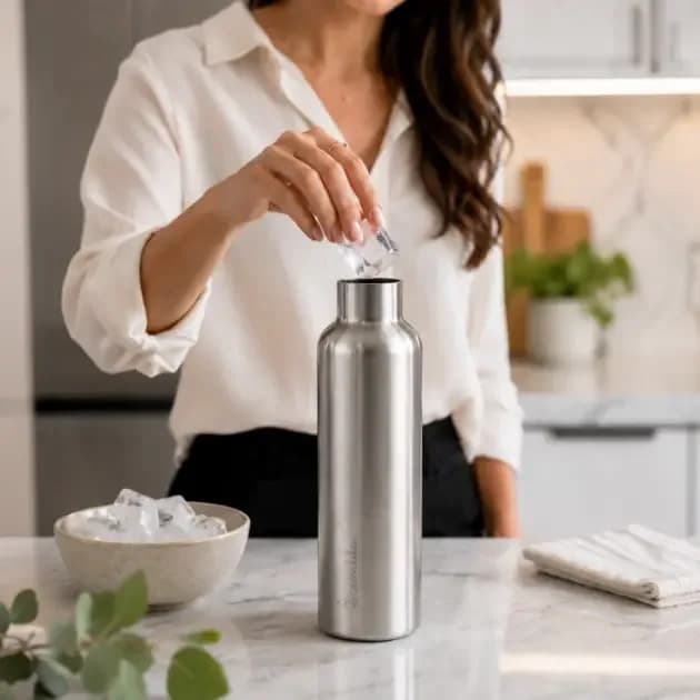 Plastic-free water bottle screenshot 1