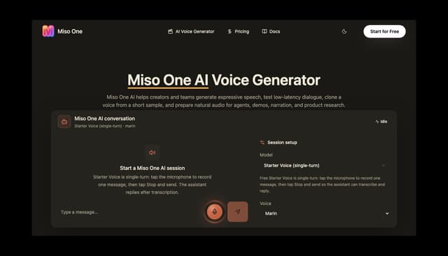AI Voice Generator screenshot 1