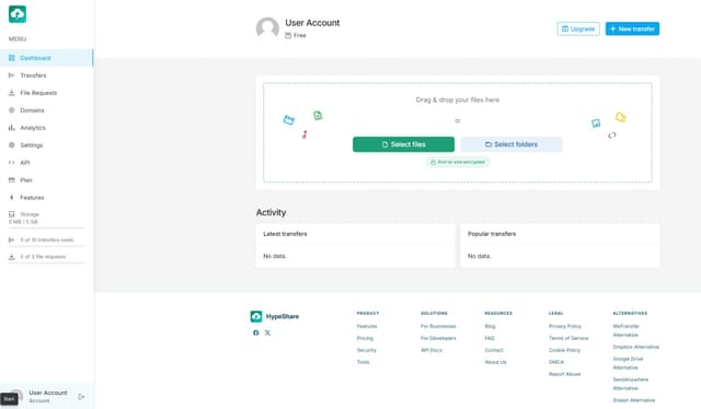 Hypeshare screenshot 2