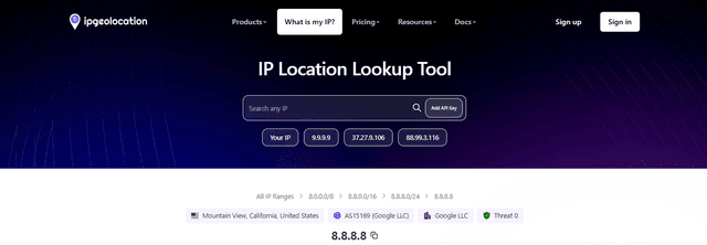 IPGeolocation screenshot 5