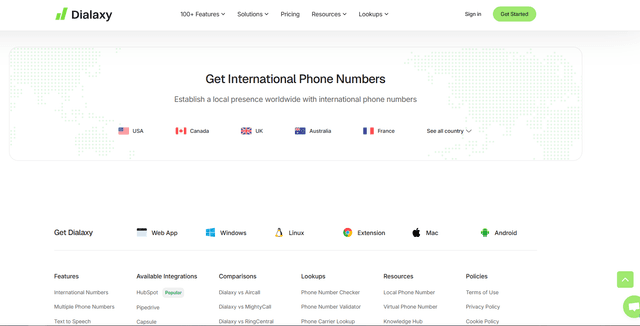 Dialaxy Inc screenshot 4