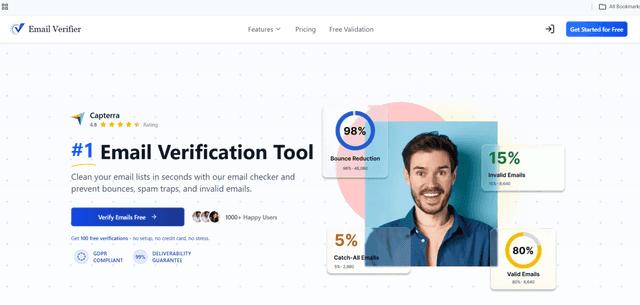 Email Verifier.io screenshot 1