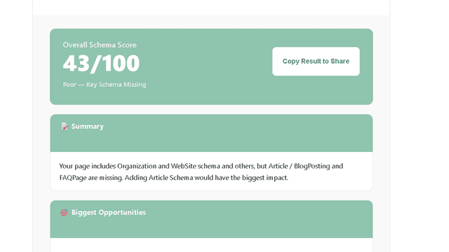 Free Schema Checker screenshot 1