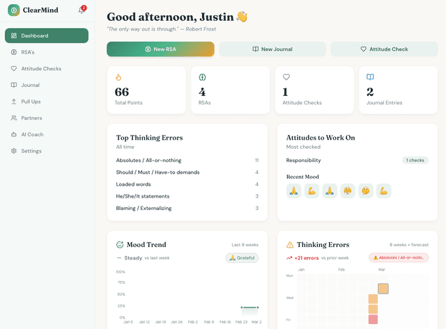 ClearMind AI screenshot 1