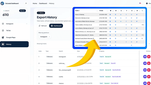 IG Follower Export Tool screenshot 1