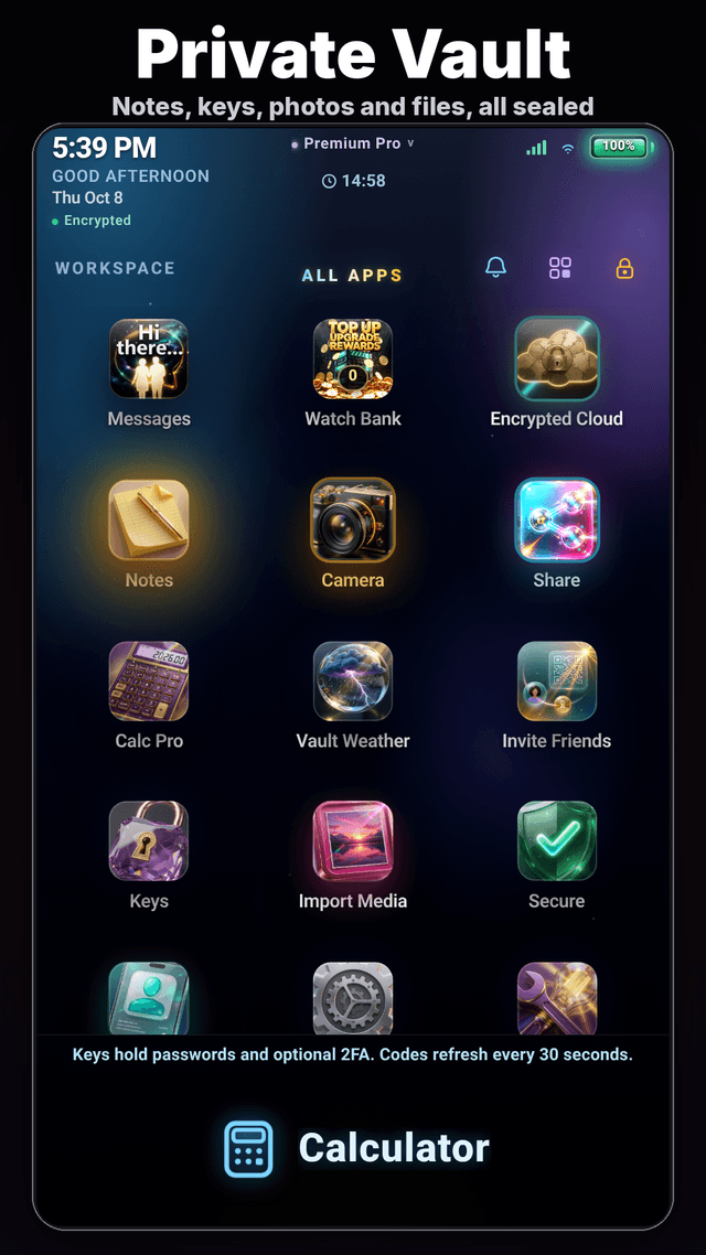 Lock It: Calculator Vault screenshot 3